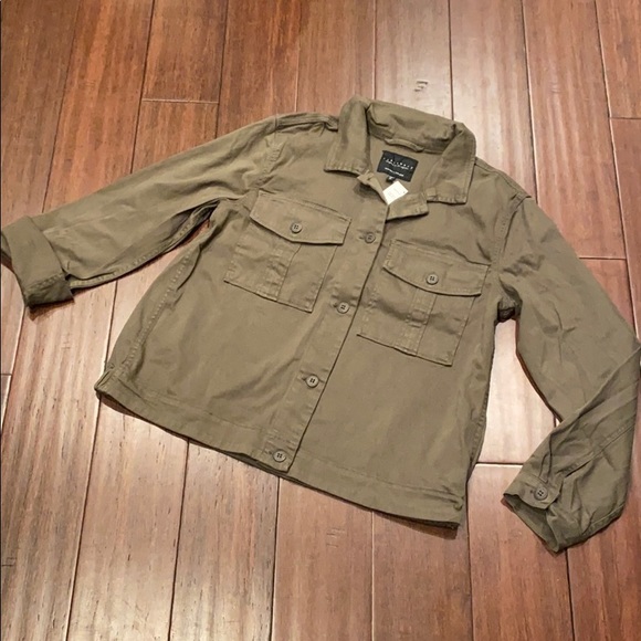 Sanctuary Anthro Camp Out Olive Green Jacket S - Picture 2 of 5